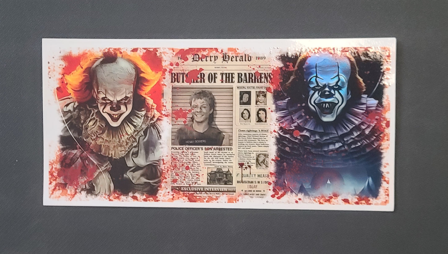 Pennywise Horror Fans Luminous Cup wrap