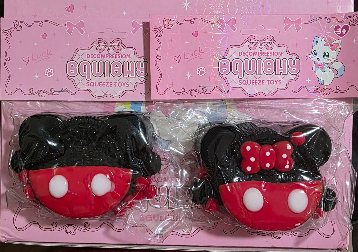 Mr and Miss Mouse Oreo Squishies