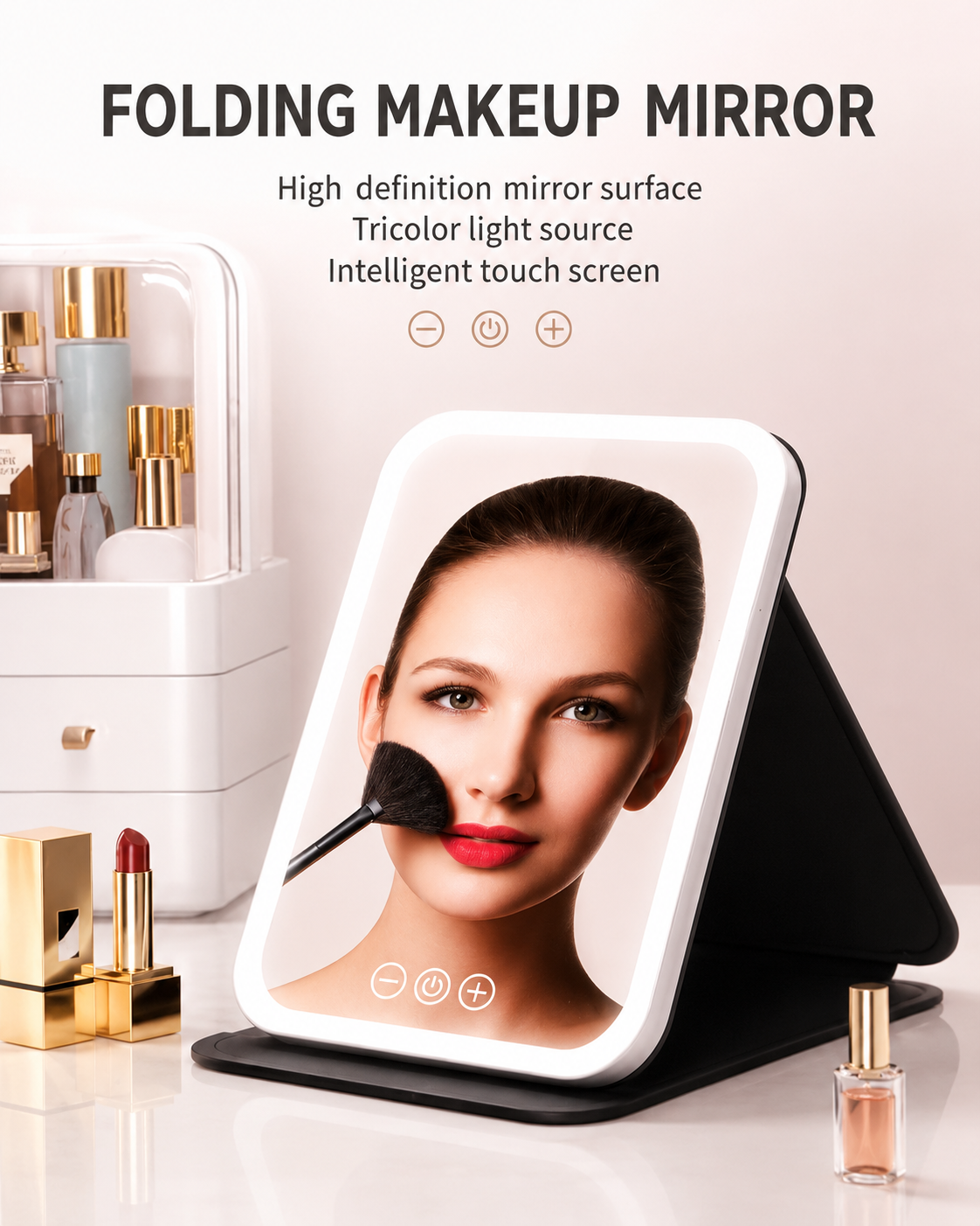 Folding Makeup Mirror