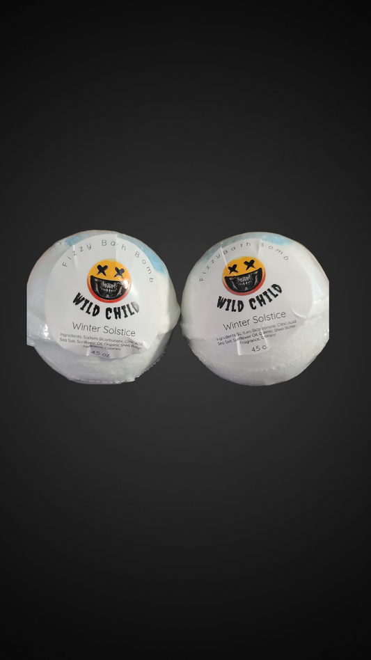 Winter Solice Bath bomb