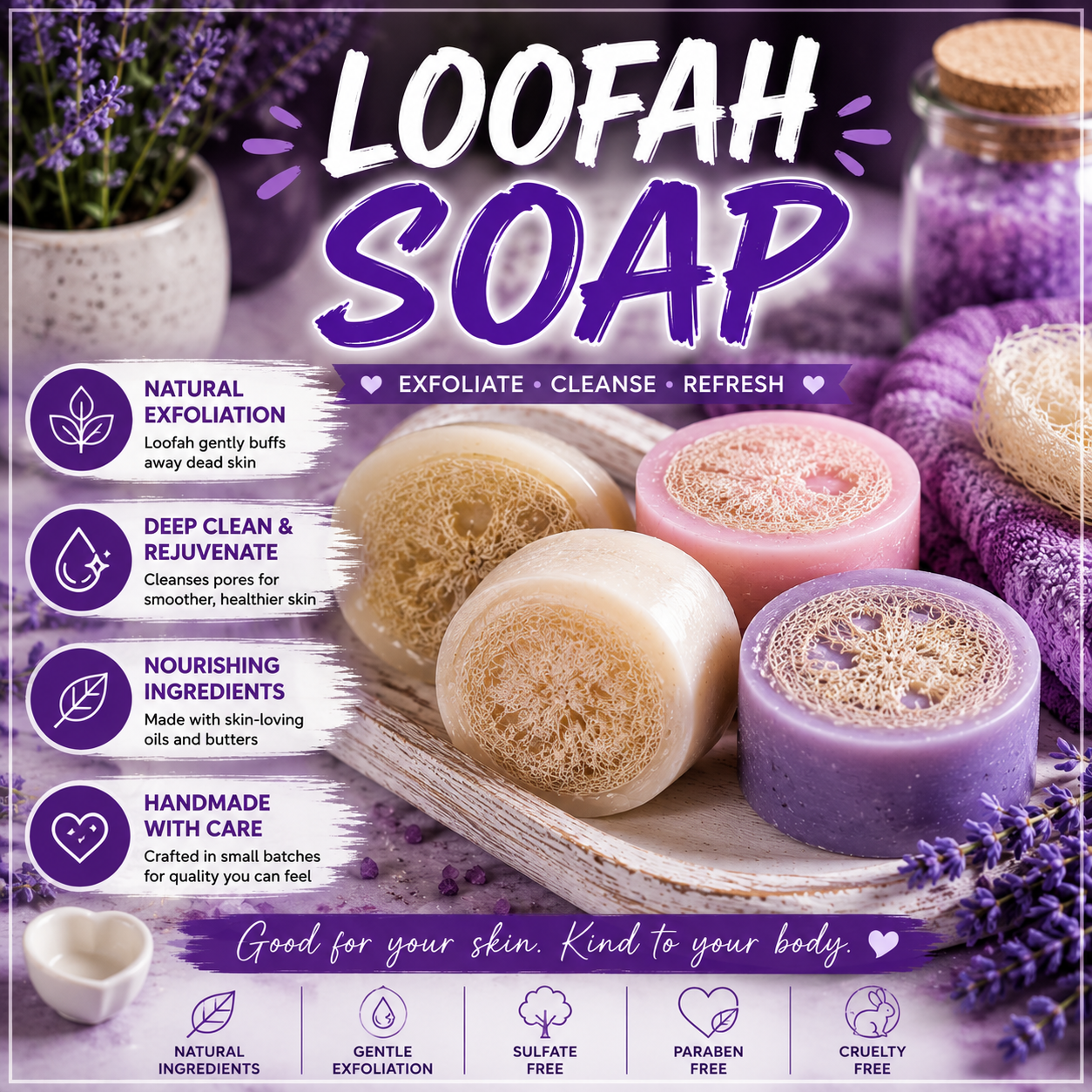 Loofah Soaps