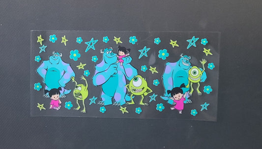 Monster Inc Cup wraps