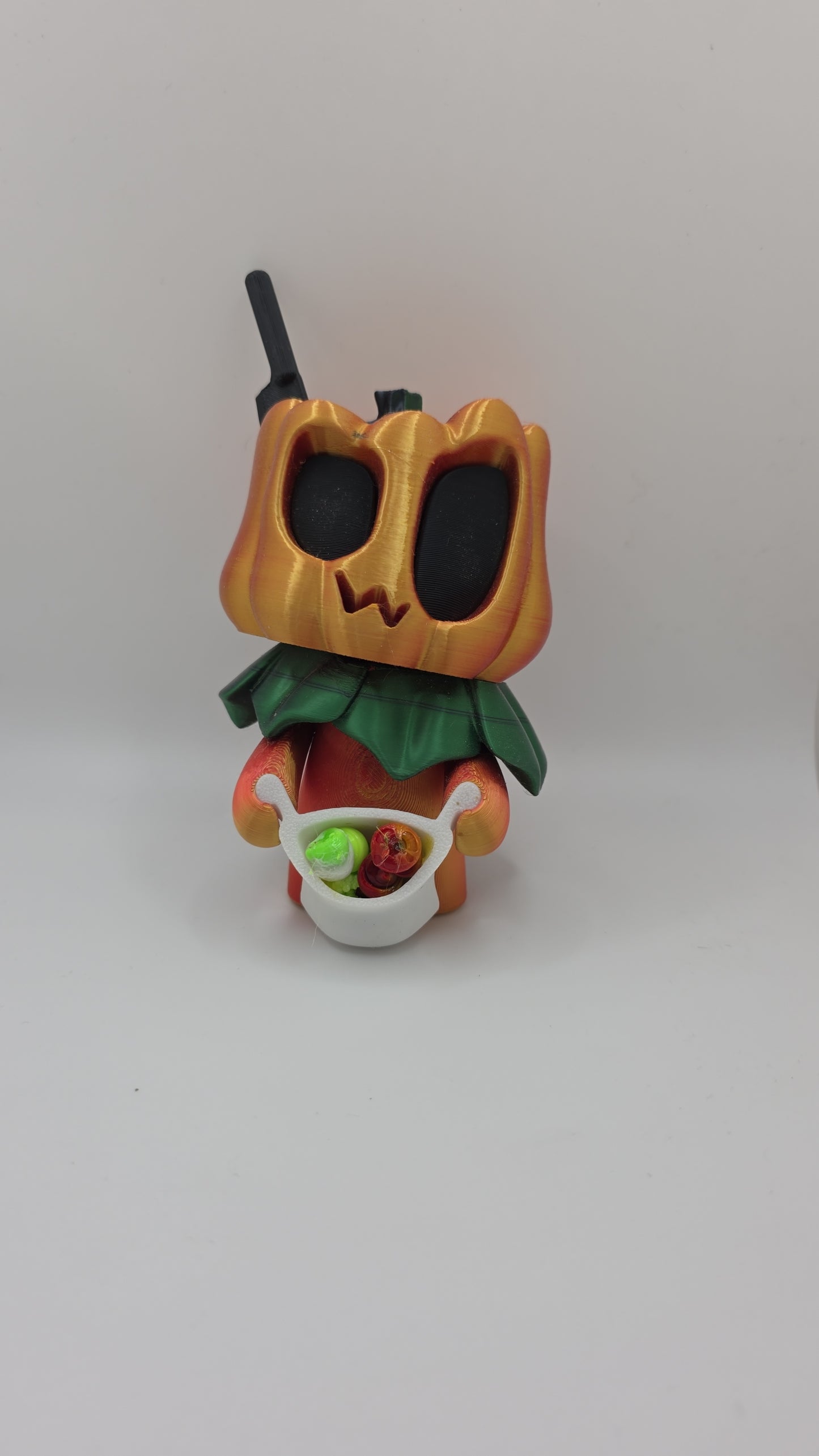 Trick or treat jack-o'-lantern man