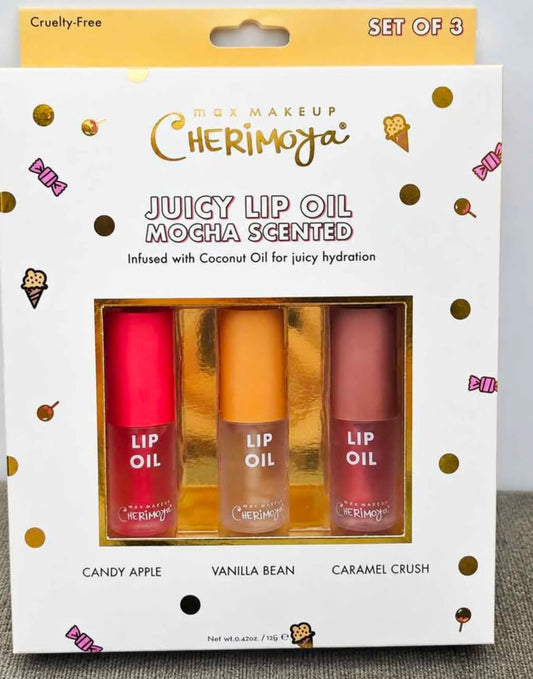Max Cherimoya Juicy Lip Oil Set