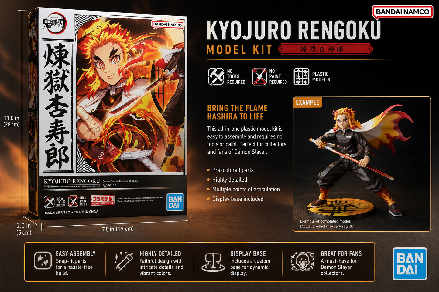 Kyojuro Rengoku Model Kit