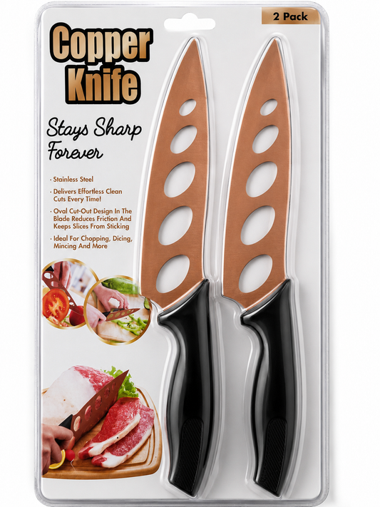 Copper Knife Set 2 Pack