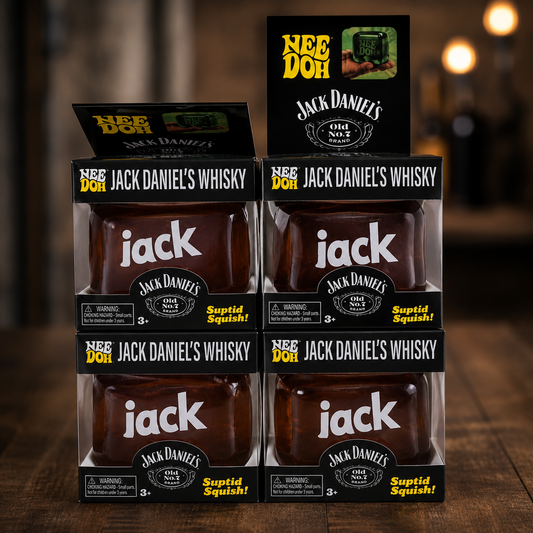Jack Daniels Cube Squishies