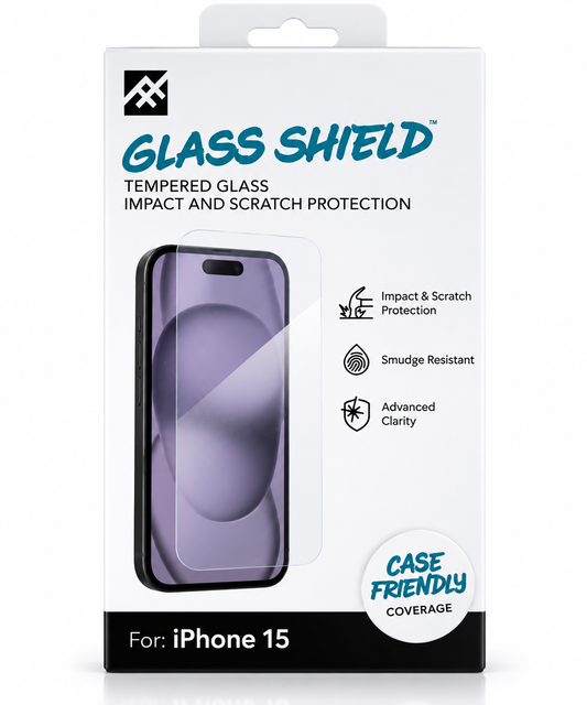 Iphone 15 Glass Shield Glass Protection