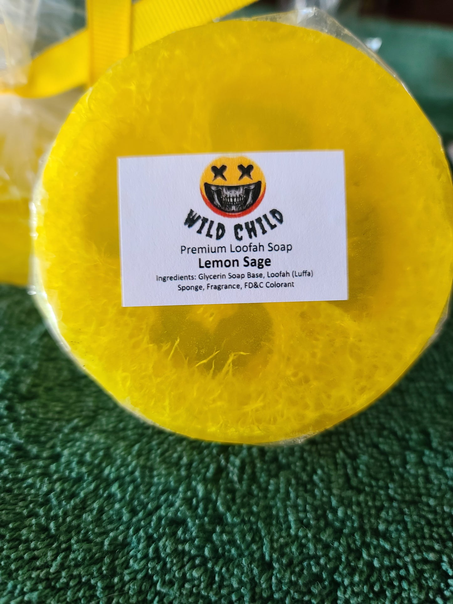 Lemon Sage Loofah