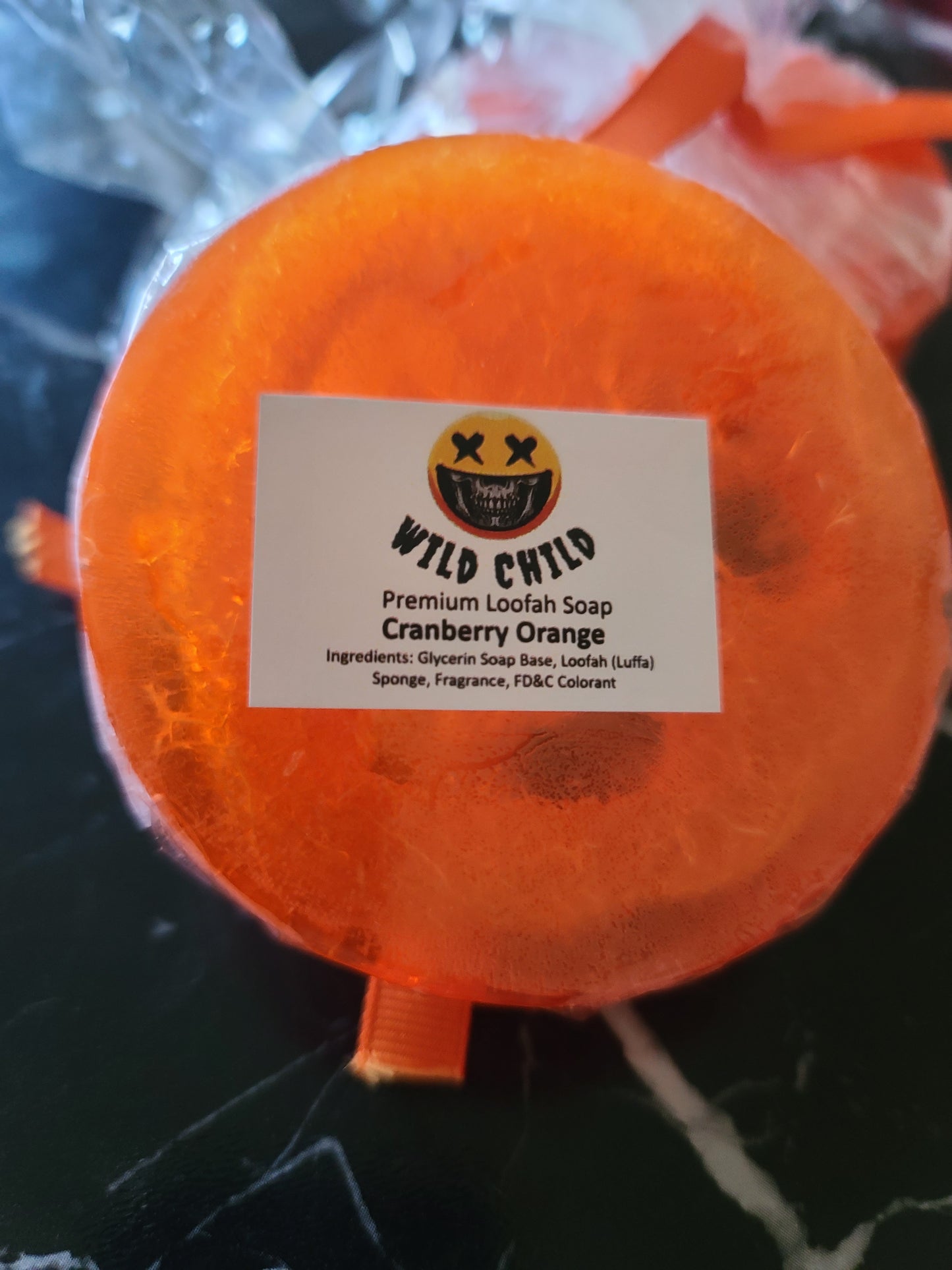 Cranberry Orange Loofah Soap