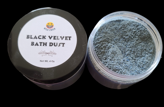 Black Velvet Bath Dust